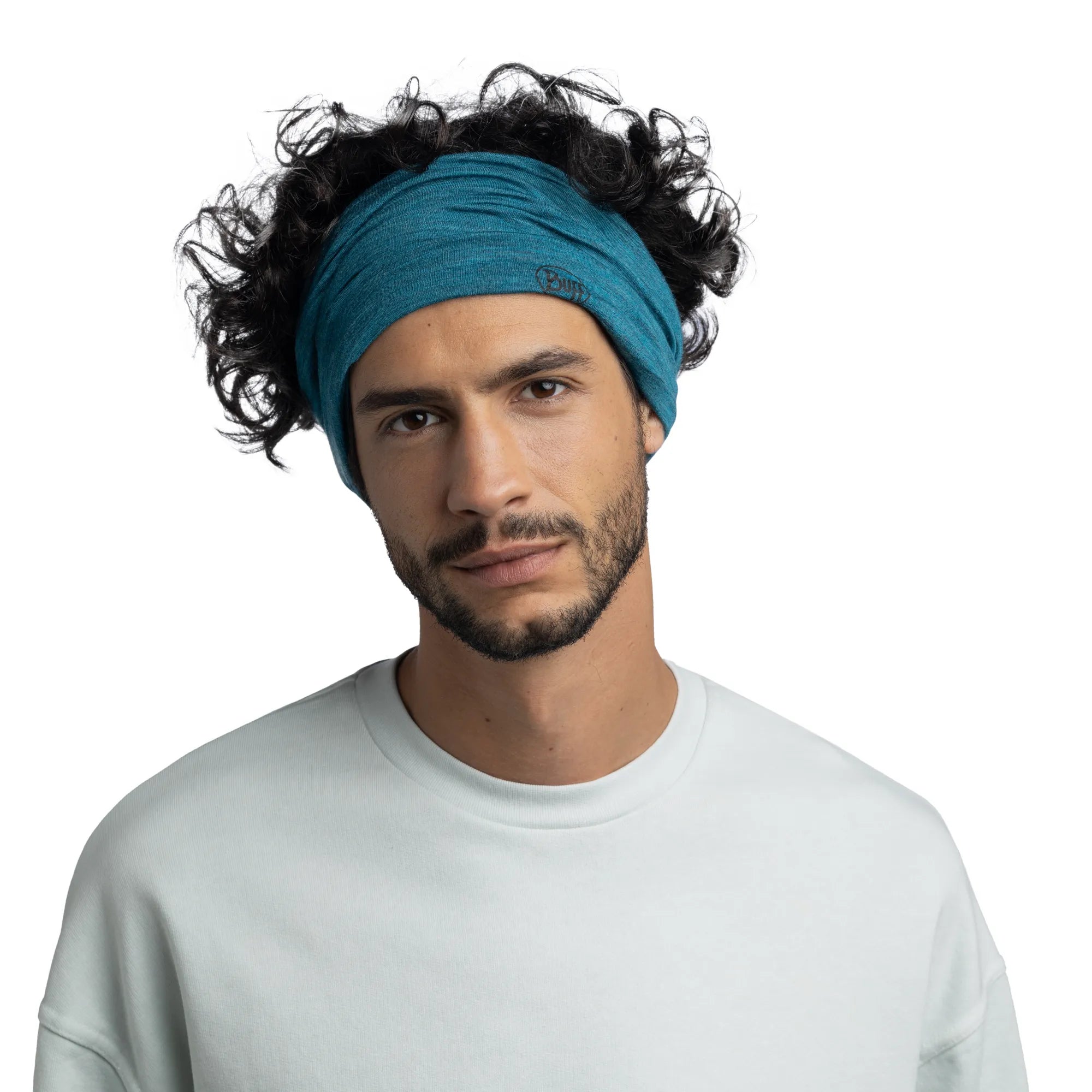 Merino Lightweight Snood - Solid Teal