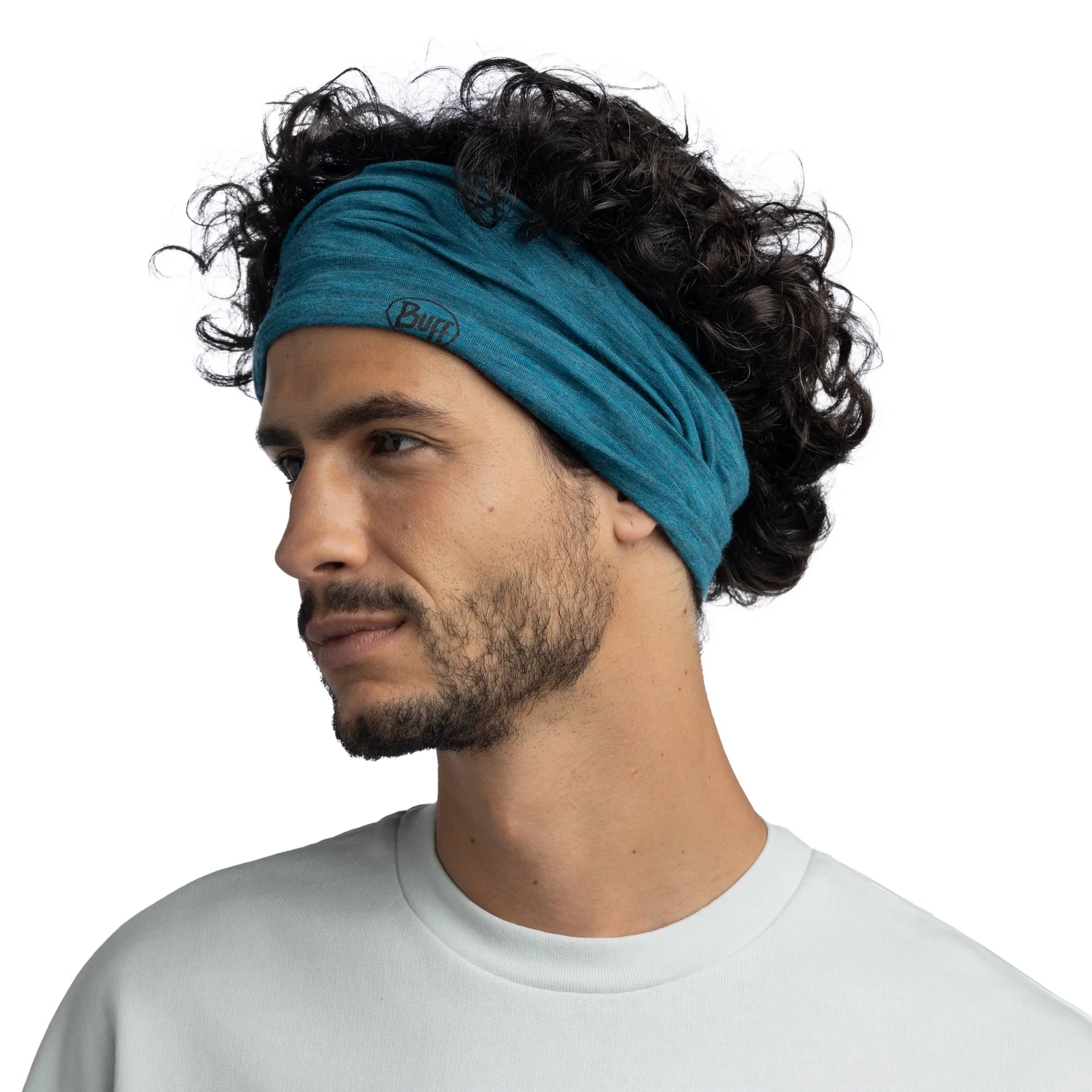 Merino Lightweight Snood - Solid Teal