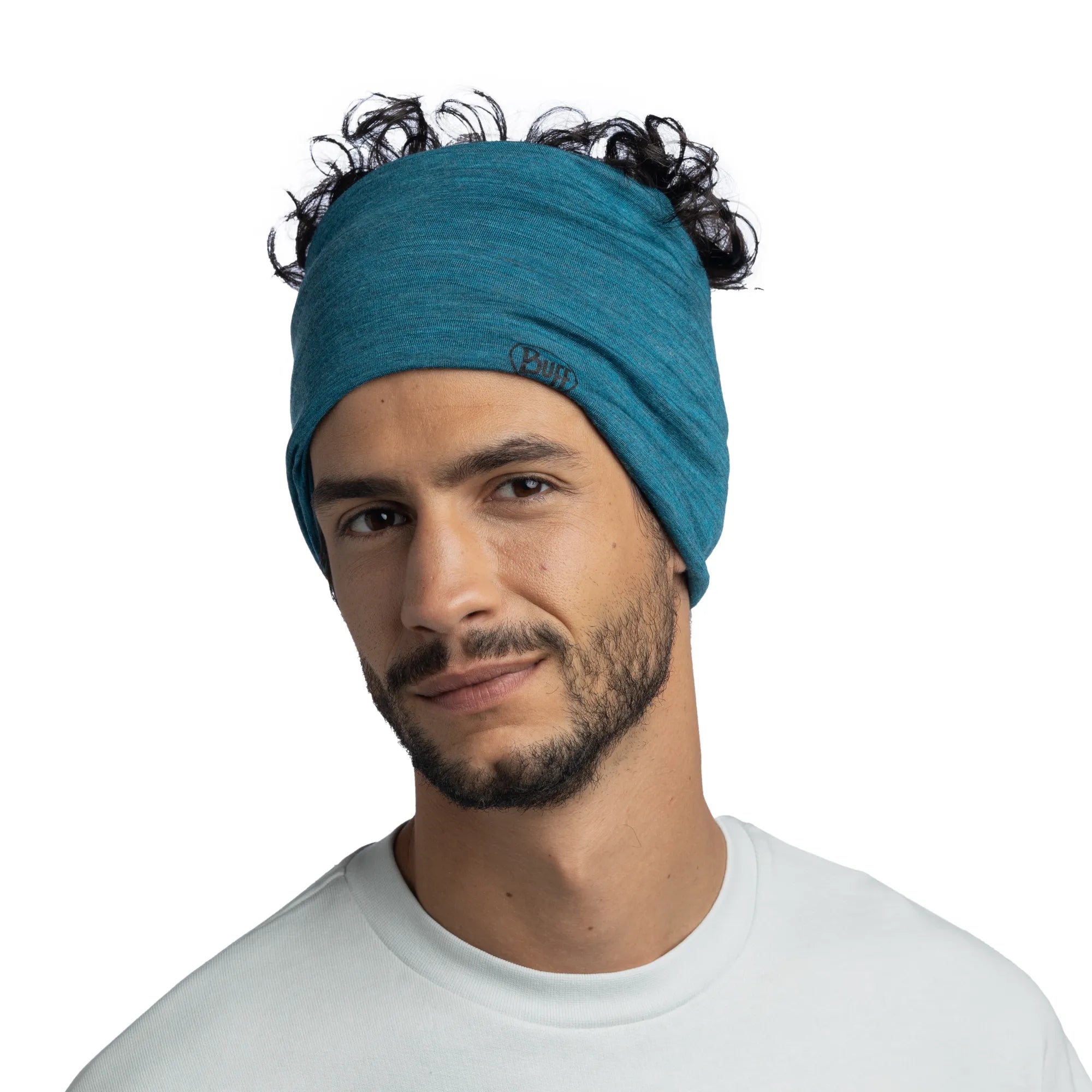 Merino Lightweight Snood - Solid Teal