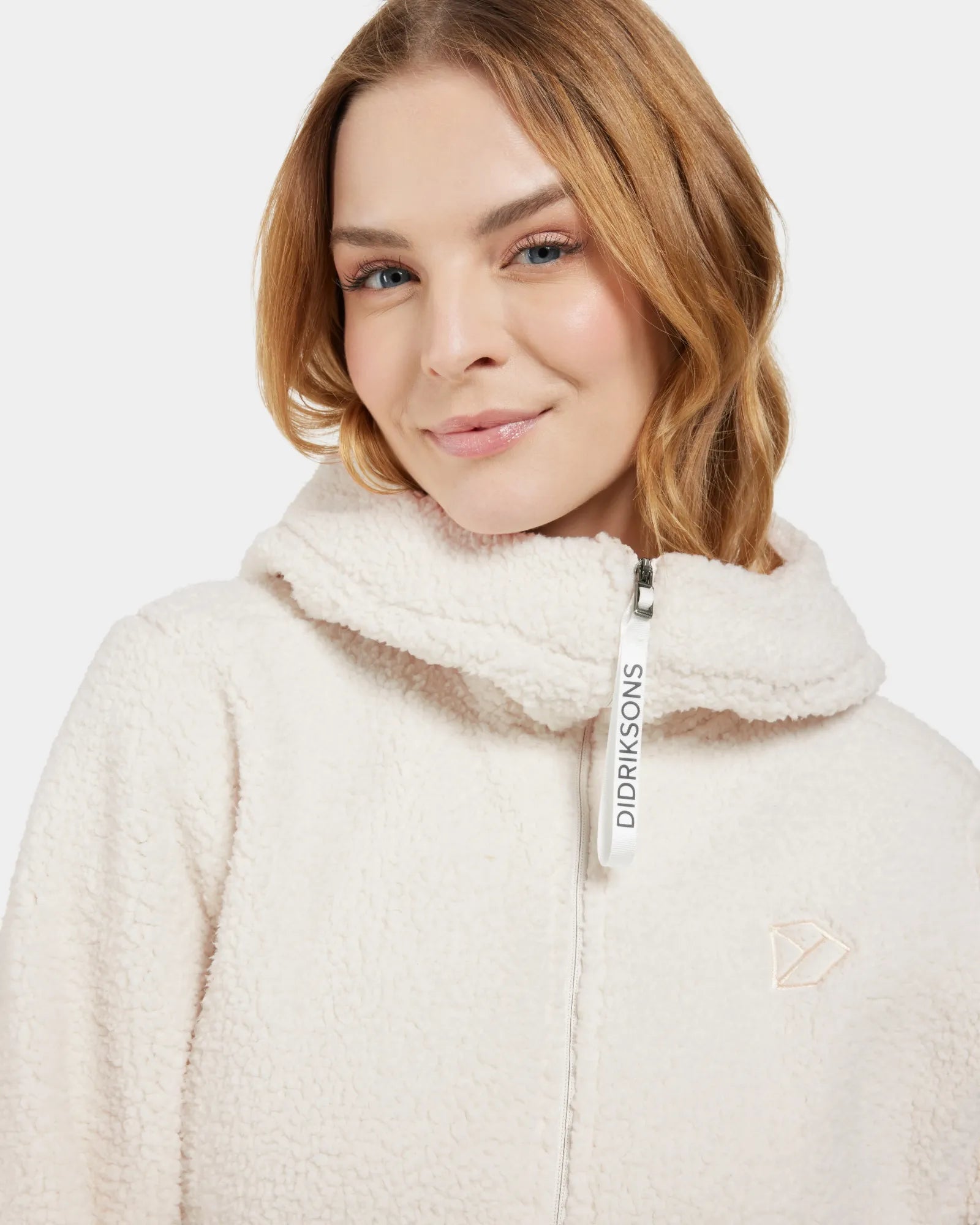 Anniken Full-Zip Fleece - Shell White