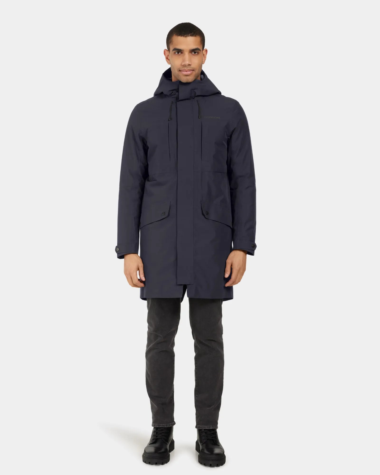 Falke Parka - Dark Night Blue