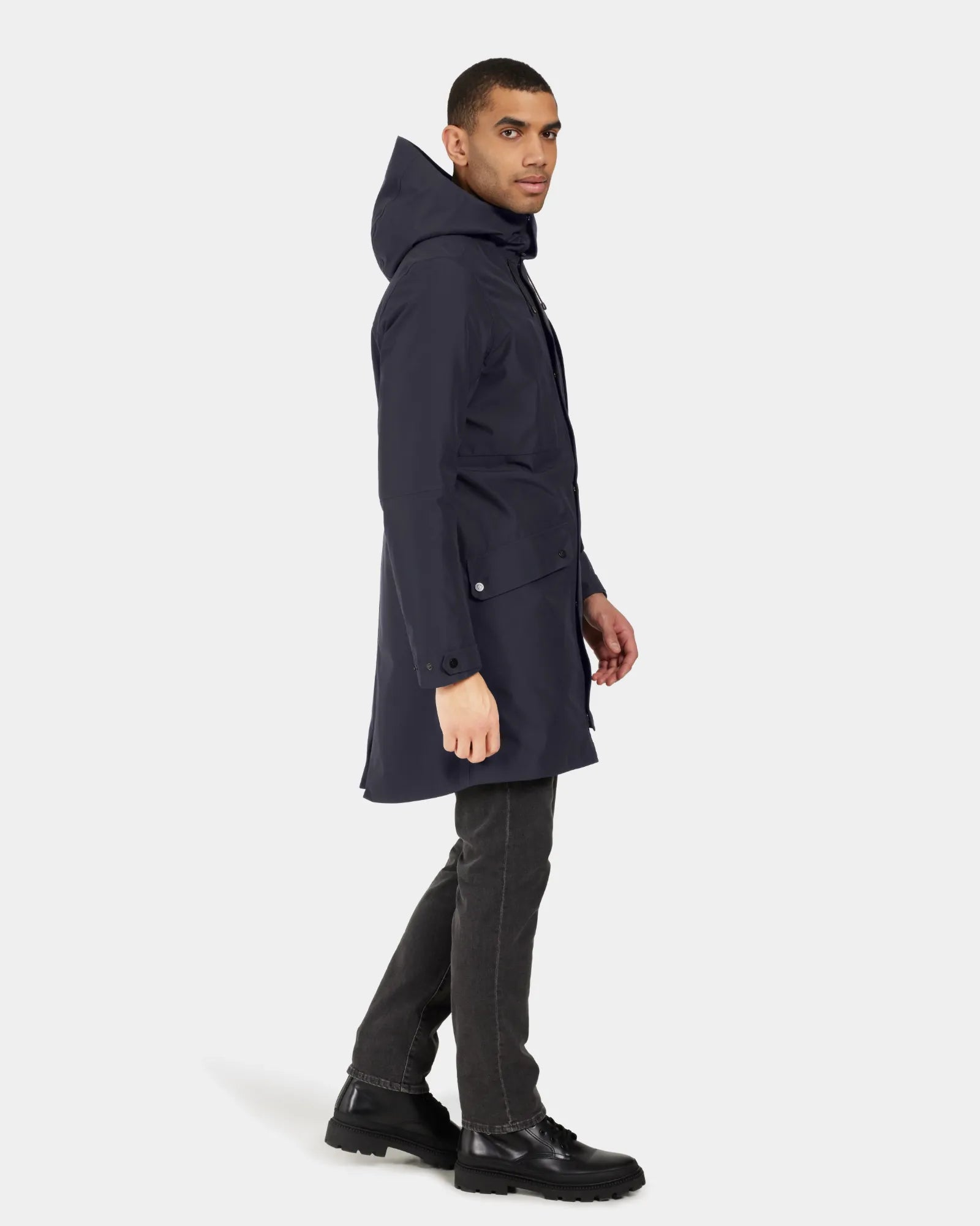 Falke Parka - Dark Night Blue