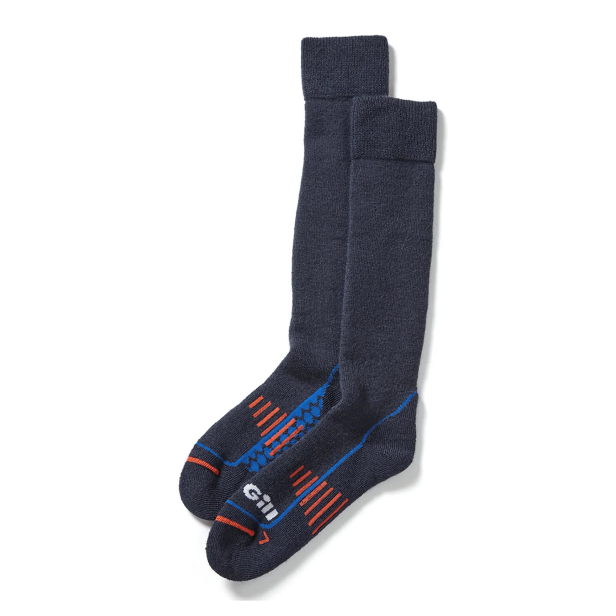 Merino Wool Boot Socks - Navy