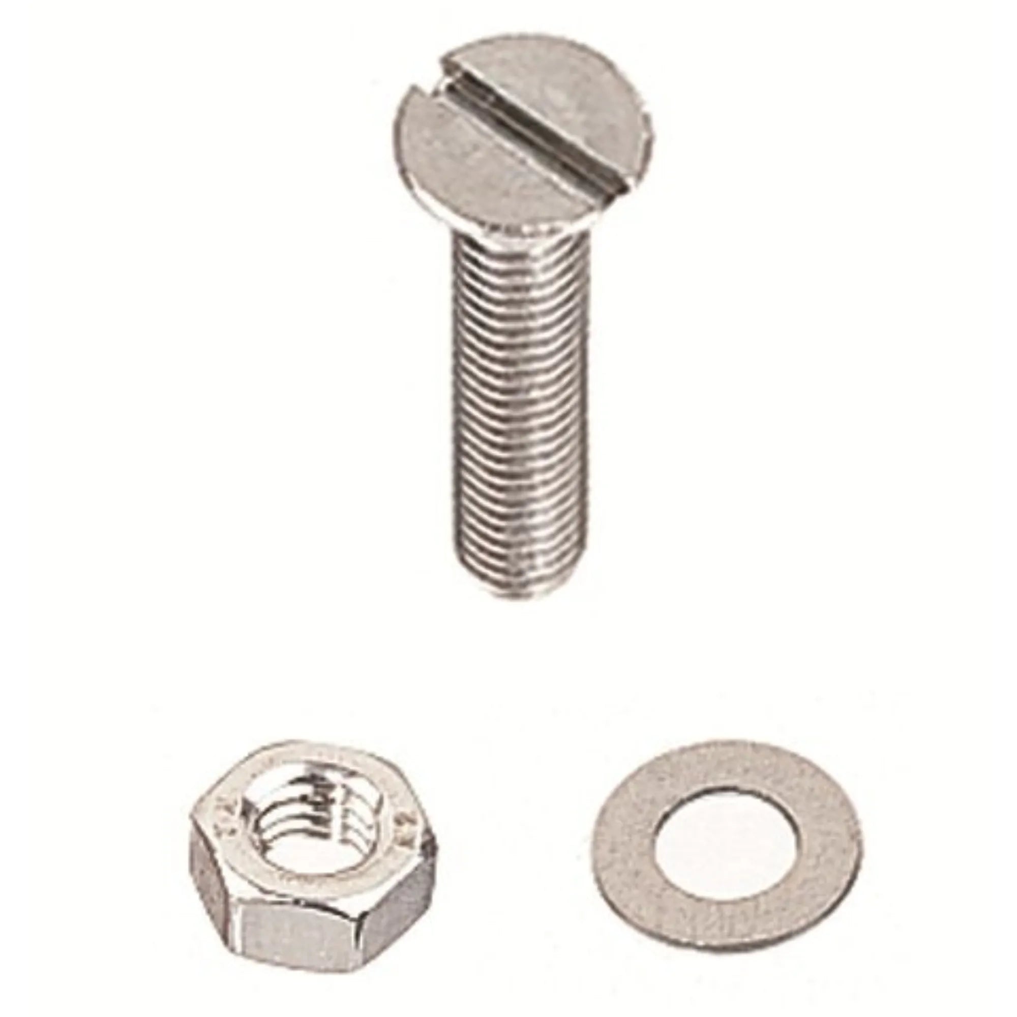 A4 Stainless Steel Countersunk Slotted Machine Screws