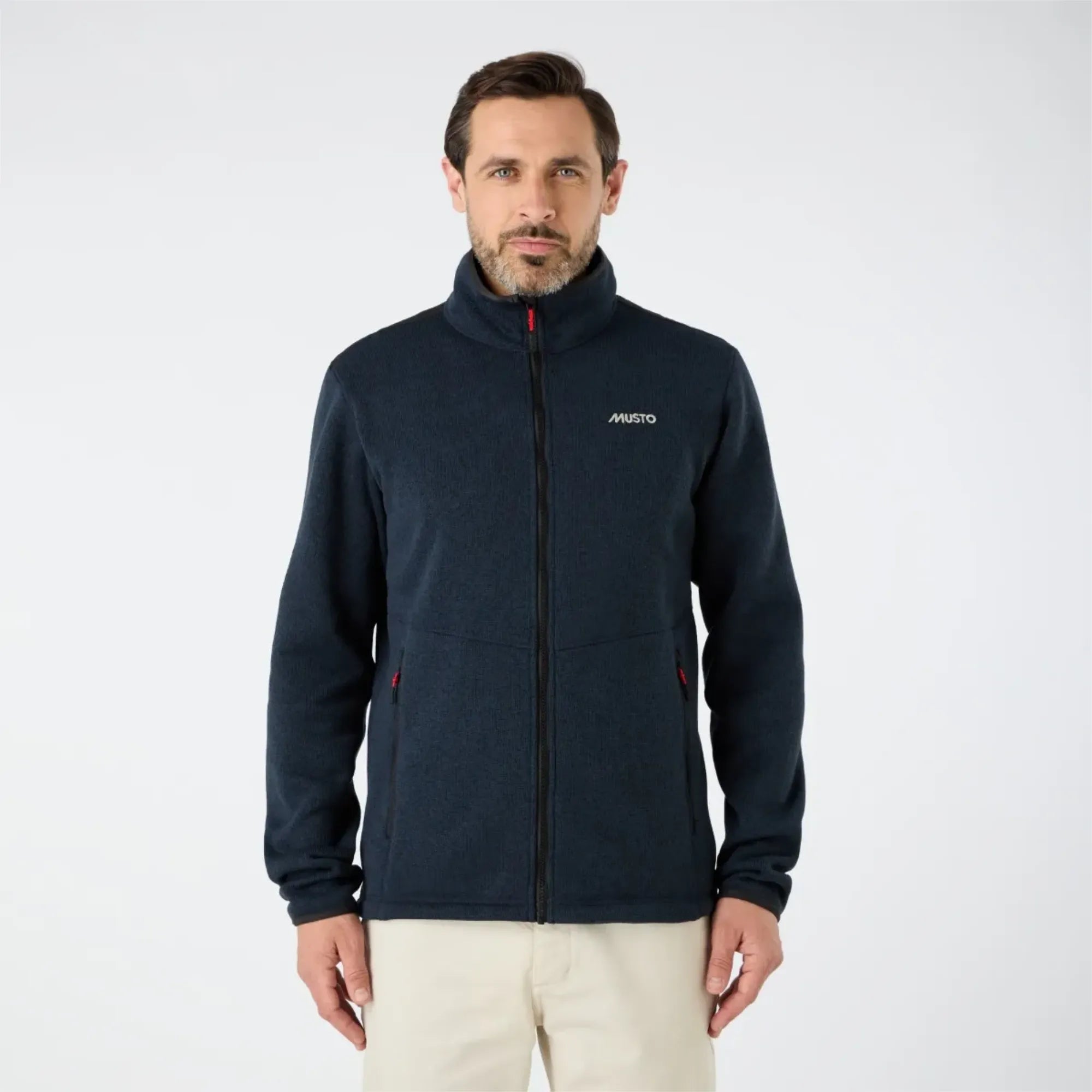 Men's Knitted Fleece - True Navy