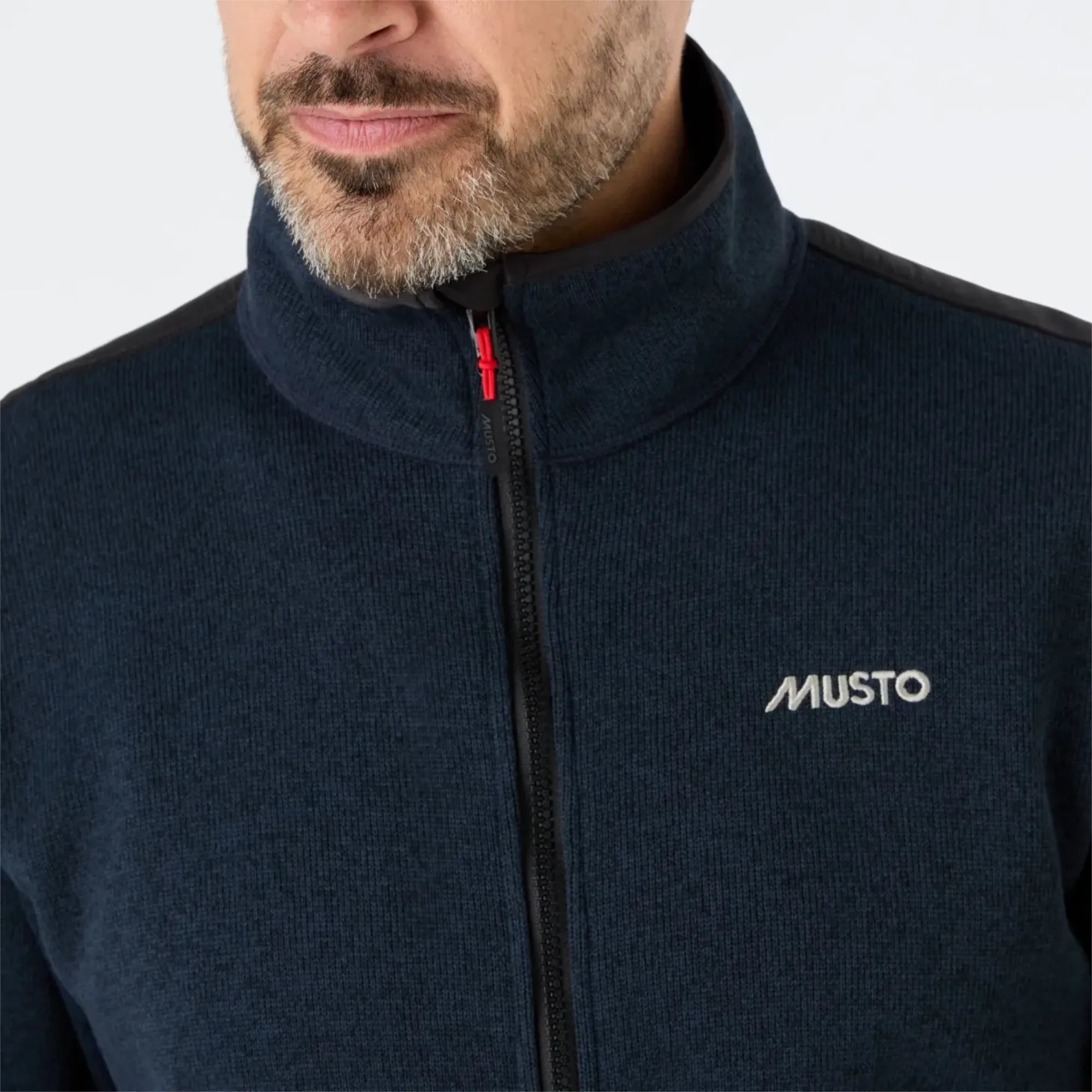 Men's Knitted Fleece - True Navy