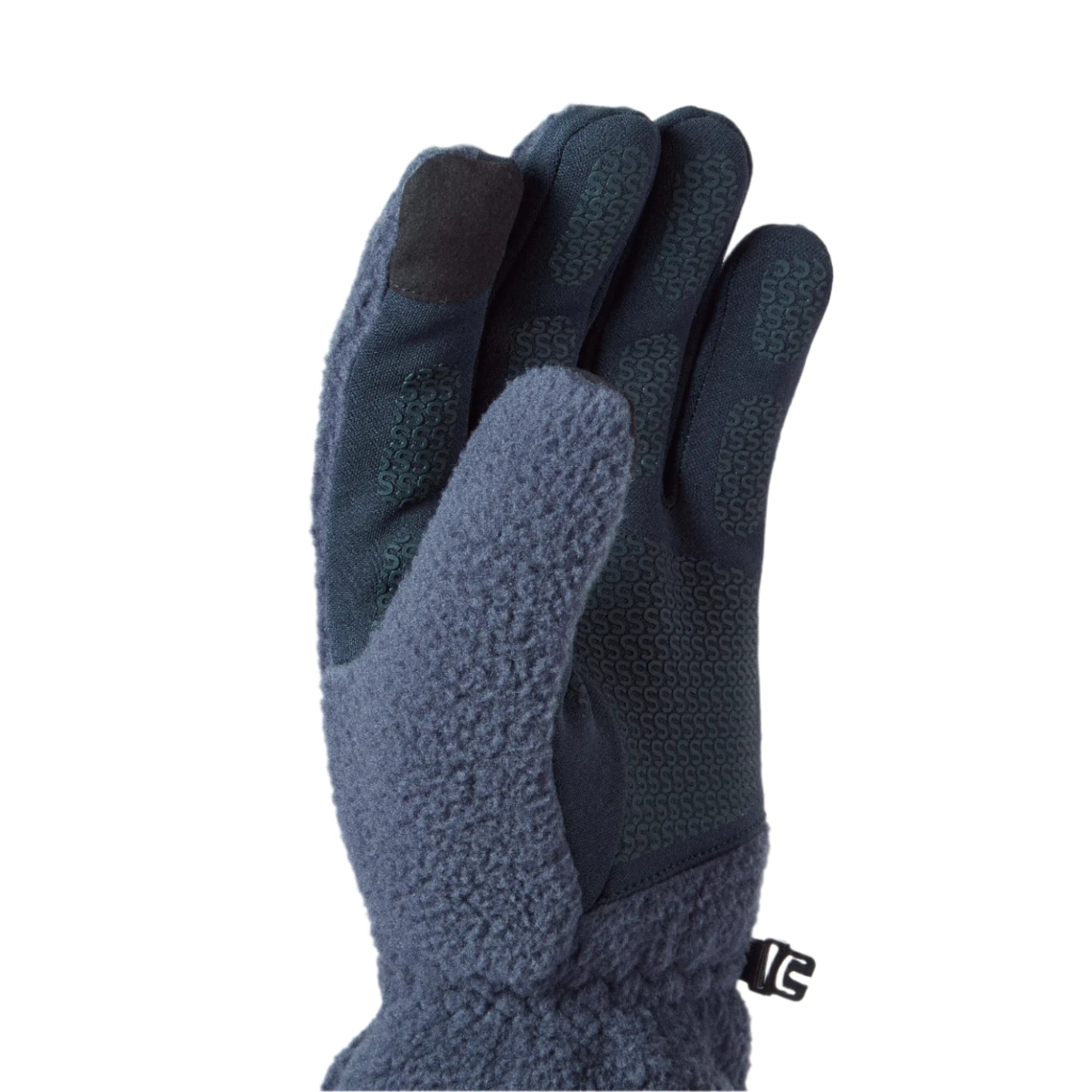 Hoveton Men's Waterproof Sherpa Fleece Gloves - Navy