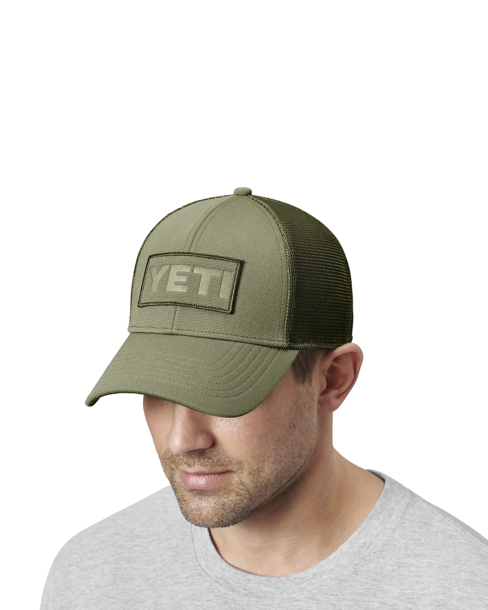 Patch on Patch Trucker Hat - Olive
